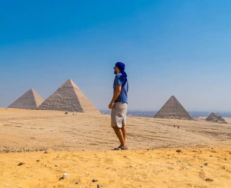 Prohlídka pyramid z Káhiry